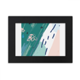 thumbnail image 1 of Ríos resumen plantas Art patron Marco de Fotos de escritorio imagen Arte Negro Pintura 5x7 pulgadas, 1 of 4