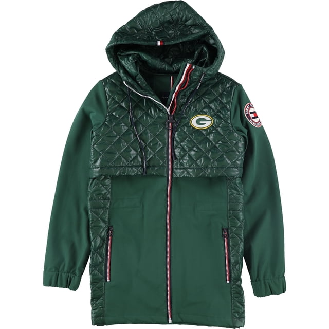 Chaqueta Tommy Hilfiger Green Bay Packers para Mujer Verde Small