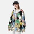 thumbnail image 3 of Balery Different Cats Sudadera ligera de manga larga con capucha y protección solar UPF 50+ para hombre y mujer, ideal para pesca y running-3X-Large, 3 of 7