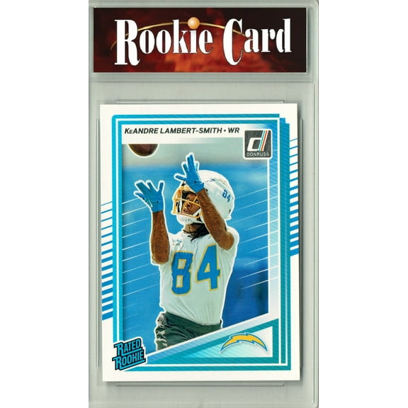 Certified Mint  KeAndre Lambert Smith 2025 Donruss Football #367 Rookie Card Los Angeles Chargers