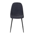 thumbnail image 3 of Juego de 4 Sillas de Comedor HOMEMAKE FURNITURE Azul Estilo Escandinavo Minimalista, 3 of 7