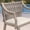Champagne, variant on PURPLE LEAF Counter Height Bar Stool Wide Rope Weaving Bar Stools, Grey