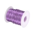 thumbnail image 3 of Uxcell Bonsai Wire Anodized Aluminum Training Wire Roll 1.5mm 98ft Light Purple, 3 of 7