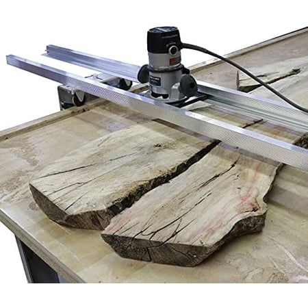 Slab Jig – Router Sled for Woodworking – Levels Wood Slabs Up to 64 Inches Wide! Portable, Durable, and Easy to Adjust! Great for River Tables and Home Improvement Projects!