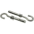 thumbnail image 3 of 2Pcs Expansion Hook M8 Open Heavy Duty Expansion Screw Hook Anchor Bolt Cup Concrete Brick Hook 304 Stainless Steel (No Spring Buckle), 3 of 5