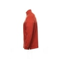 thumbnail image 2 of Club Room Red-Orange Heather Half Zip Sweatshirt 1/2 , Size Medium, 2 of 4