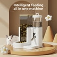 thumbnail image 5 of Automatic Small Animal Water Bottle & Food Dispenser - Leak-Proof Cage Mounted Hydration System for Hamsters, Bunnies, Guinea Pigs (4.13x4.33x5.91 Inches), 5 of 7
