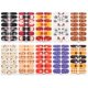 thumbnail image 2 of 10 hojas de calcomanías de uñas para decoraciones de Halloween, 2 of 3