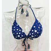 SO Patriotic Stars Push-Up Halter 2-Pc. Bikini Top & Bottom Set Juniors XL