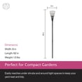 thumbnail image 6 of Yard Butler World’s Greatest Rake 8” Wide Shrub Rake, ILT-8 - High Quality Garden Rake for Lawncare - Convenient Garden Cleaning Accessory - Lightweight Wooden Handle - Steel Tines - Easy to Maneuver, 6 of 7