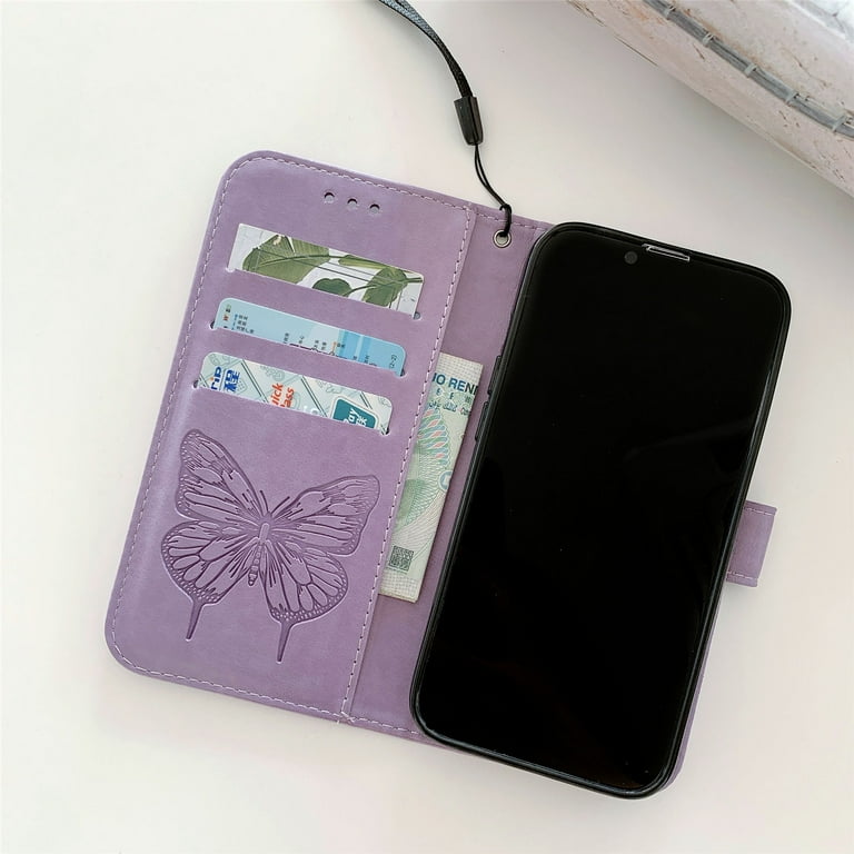 Housse Portefeuille Livre Pour Motorola Edge 30 Neo - Marron, Protection 360° Avec Pare-chocs Inclus