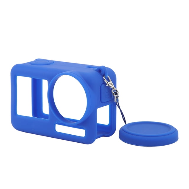 Camera Protective Case, Silicone Case For Osmo , Anti Scratch Non Slip Soft Protective Silicone Case Sleeve With Neck Strap Lanyard, For Osmo Action 4 3 Action Camera