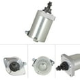 thumbnail image 2 of ALL-CARB 12V Starter Motor Replacement for Kawasaki 21.5-24Hp FR651V FR691V FR730V FS481V FS541V FR600V Zero Turn Mower Replace 21163-0711 21163-7035 21163-0714 FR691V-AS04 for Stens 435-142, 2 of 6