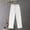*White, variant on ClodeEU Womens Linen Pants, Elastic Waist Drawstring Pants,Casual Baggy Work Pant Black,Womens Plus L