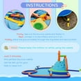 thumbnail image 6 of Outsunny 4 in 1 Kids Bounce House w/ Slide, Pool, Blower for 3-8 Years, 6 of 9