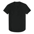 thumbnail image 4 of 50% Off Clear! Viikei Mens T-shirts Under $10 Clearance Short Sleeve Shirts Baggy Cotton Linen Solid V-Neck Tops Blouse, 4 of 5