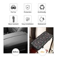 thumbnail image 4 of Bingfone Car Four-Season Universal Armrest Box Mat,Car Armrest Seat Cover Soft Leather Waterproof Armrest Cover Center Console Mat-Forest Flora and Insects, 4 of 7