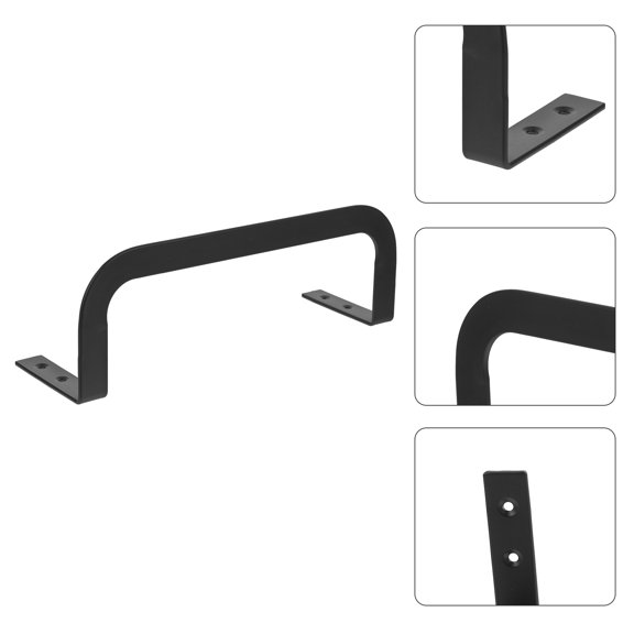 Tineasur Non- Metal Mattress Retainer Bar Slide Stopper for Bed Frame, Black, Prevents Mattress Sliding