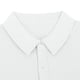 thumbnail image 4 of Playera Elvqul de Hombre Blanco Playa Manga Corta Abotonada Solapa Liso, 4 of 5