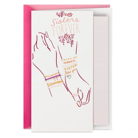 Hallmark Birthday Card for Sister (Lucky to Have a Sister Like You)