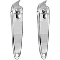 thumbnail image 1 of 2 PCS Metal Slanted Edge Nail Cutting Clippers Pedicure Manicure Tool Slanted Tip Cuticle Nail Clipper Cutter Nail Clipper Cutter Pedicure Manicure T, 1 of 5