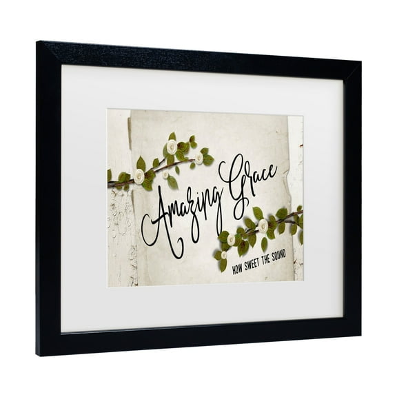 Trademark Fine Art 'Amazing Grace Floral' Canvas Art by Marcee Duggar