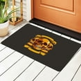 thumbnail image 3 of XMXT Non-Slip Area Rug, Gold Skeleton Badge Polyester Rugs for Living Room, 72 x 48 inches, 3 of 9
