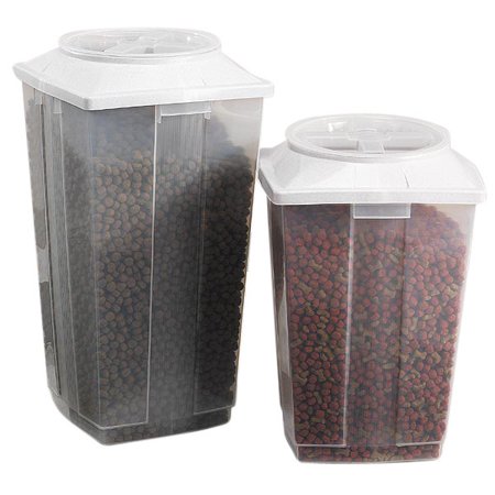 - Gamma2 Vittles Vault II Airtight Pet Food Container 40+ Pounds Capacity - (12?L x 12?W x 21.5?H)