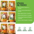 thumbnail image 3 of Real Food Blends Variety Pack - Pureed Food Meals for Tube Feeding with Protein, Vegetables & Fruits - 320–340 Calories Per Pouch for Lunch & Dinner - 9.4 oz (Pack of 12), 3 of 7