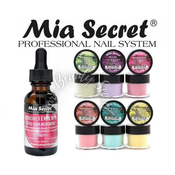 Mia Secret CHERRY SCENT Monomer Drop 1 oz   COLOR PUNCH