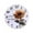E, variante sur Horloge Murale Tournesol pour Décoration de Maison Salon Chambre 30 cm Ronde Analogique
