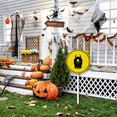 thumbnail image 2 of Eveokoki Halloween Yard Sign Cute Monster Crossing Decorations Yard Signs Decorative Garden Stakes Aluminum Outdoor Lawn Signs for Halloween Party Yard Lawn Garden Decorations, 2 of 6