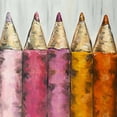 thumbnail image 3 of Colouring pencils - 36"x36" canvas - Print on demand, 3 of 5