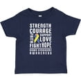 thumbnail image 3 of Inktastic Down Syndrome Awareness Strenth Courage Support Boys or Girls Baby T-Shirt, 3 of 5