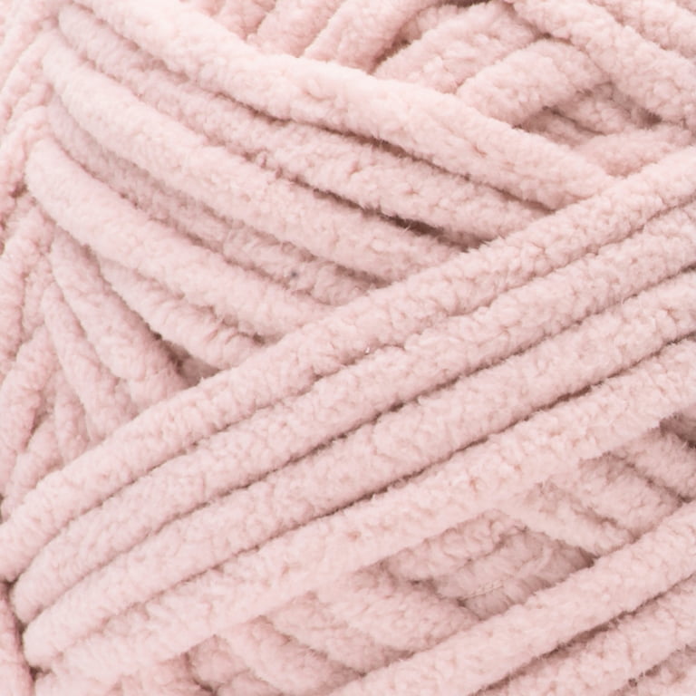 Bernat® Blanket™ #6 Super Bulky Polyester Yarn, Pink Dust 10.5oz