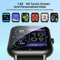 thumbnail image 6 of 2025 Smartwatch 1.83" HD Large Screen, Wireless Sports Watch with Voice Calls, Music, Sleep Monitoring, Step & Calorie Counter, Valentine's Gift, 6 of 10