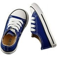 thumbnail image 4 of Boys and Girl Low Top Canvas Kids Lace up Sneakers, 4 of 9