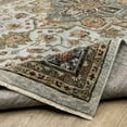 thumbnail image 2 of Oriental Weavers Aberdeen Area Rug - 1144W - 7'10" x 10'10" - in Beige/ Sky Blue - Vintage Inspired, Stain Resistant, Family and Pet Friendly , Dining, Living Room Rug, 2 of 10