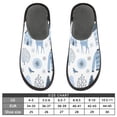 thumbnail image 5 of IAUYY Memory Foam House Slippers Suitable for Both Men and Women. Comfortable, Anti-Slip Plush Flat-Bottomed Slippers The Best Holiday Gift Winter Scrapbook Collection, 5 of 9