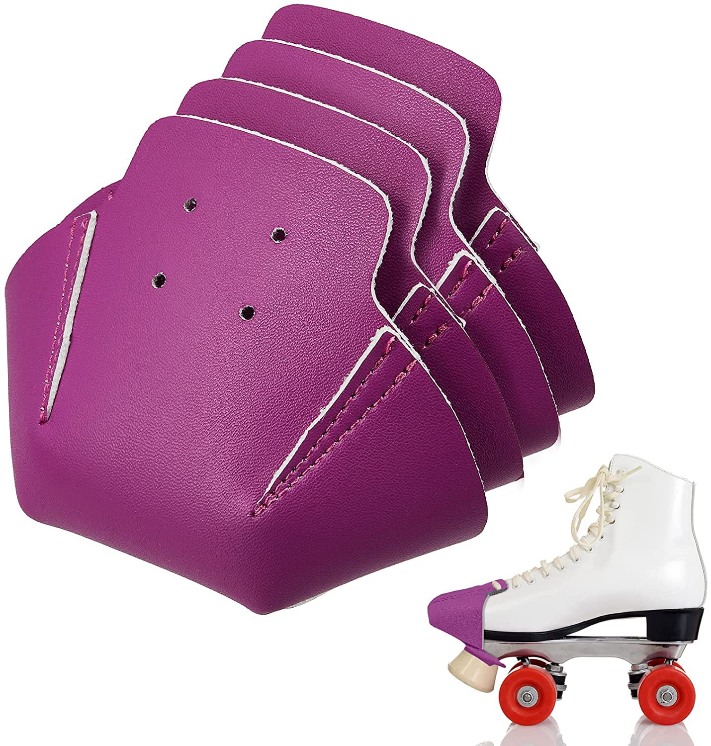 1Pcs Universal Roller Skates Toe Cover Skates Leather Tiptoe Cover Shoes  Protector Covers For Women Men Roller Skate Accessories - AliExpress