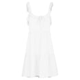 thumbnail image 5 of Vestido HUOGUO Minivestido de verano con hombros descubiertos para mujer, 5 of 5