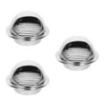 thumbnail image 6 of FRCOLOR 3pcs Exhaust Air Vent Cover Metal Dryer Vent Cover Wall Vent Cover For Home Stainless Steel Outdoor Dryer Vent Round Wall Vent Outlet Cover, 6 of 8