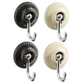 thumbnail image 4 of OFFIGAM 4-Pack Punch-Free Plastic Wall Hooks with Removable Adhesive for Coat, Towel, and Storage Hanging, 4 of 8