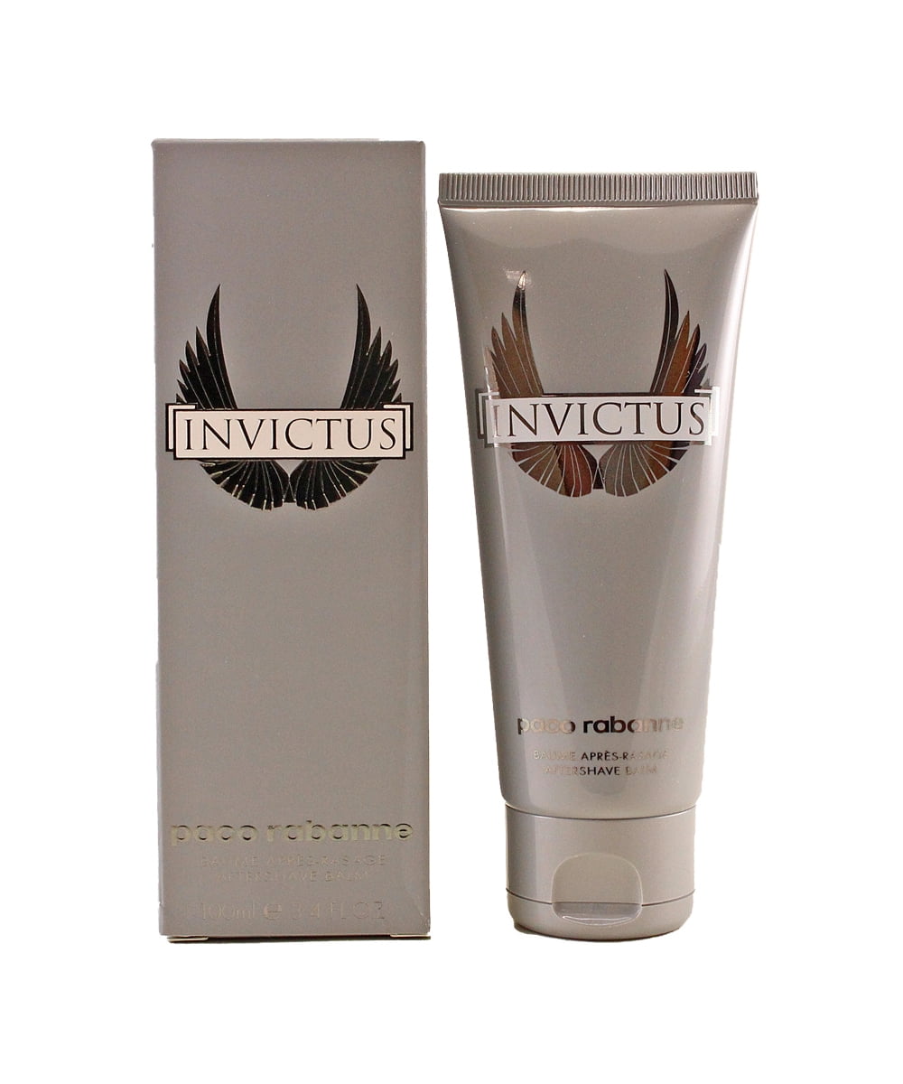 Paco Rabanne Invictus Aftershave Balm 3.4 Oz / 100 Ml for Men by Paco