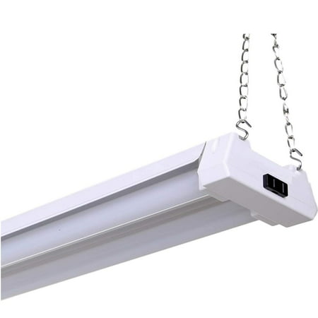 Led 4ft Utility Light 40w 4000k Linkable Frosted Lens Led 4ft Utility Light 40w 4000k Linkable Frosted Lens 4100lm