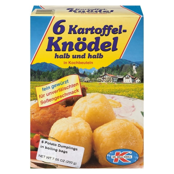 Dr. Willi Knoll Knodel 6 Potato Dumpling in Boiling Bags, 200 g
