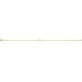 thumbnail image 2 of PRECIOUS STARS 14K Yellow Gold Initial P Adjustable 7.5 inch Chain Bracelet, 2 of 2