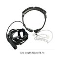 thumbnail image 2 of Reemplazo de auriculares con micrófono de vibración de garganta por radio para Baofeng UV-9R Plus / BF-9700 / BF-A58 / GT-3WP / R760 / UV-82WP sidaley EL2510-00, 2 of 2