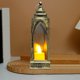 thumbnail image 5 of Xihbxyly Vela Electrónica, Lámpara de Luz Parpadeante Segura, Minilámpara de Aceite de Diseño Retro, Función de Luz Nocturna Suave, Ideal para Decoración Navideña, Ambiente Acogedor, Funciona con Pil, 5 of 7