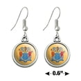 thumbnail image 4 of New Jersey State Flag Novelty Dangling Drop Charm Earrings, 4 of 4